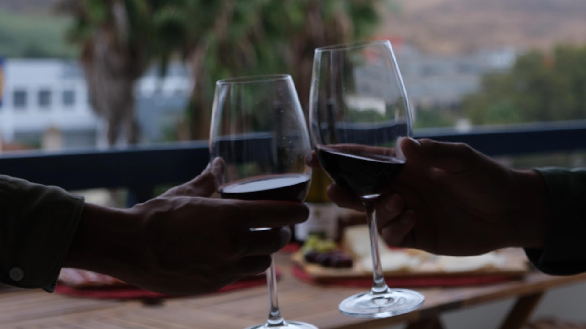 Produtos ibéricos e vinho